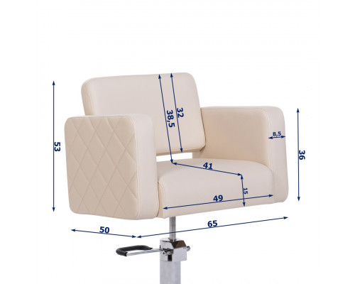 Парикмахерское кресло Престиж (гидравлика + диск)