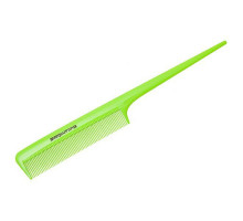 Расчёска Denman Neon Green с хвостиком