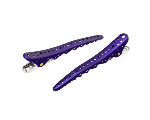 Комплект зажимов Shark Clip (8 штук), фиолетовый, Shark Clip purple